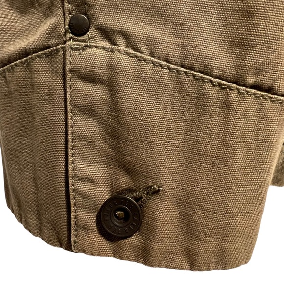 TED BAKER Women’s Army Green Military Utility Shacket Size 3 - Picture 10 of 12